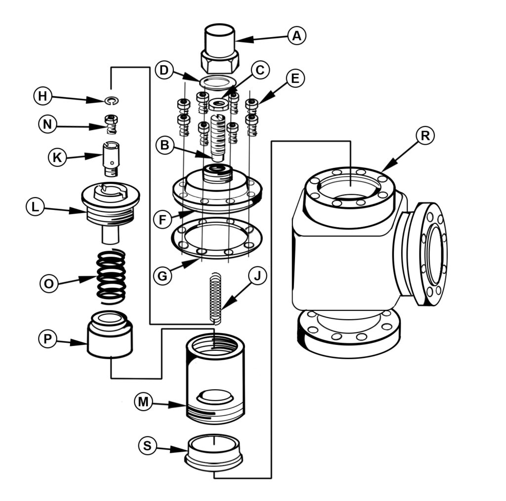 A Series internal pilot disassembly